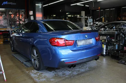JSR 퍼포먼스 캣백 커스텀 가변배기 듀얼 머플러튜닝 / BMW / 428i 컨버터블 (F32) / 부산 기장군