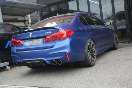 [BMW F90 M5] ARP 가변배기 + ARP 카본 머플러팁 장착 / 부산 기장군