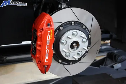[현대 벨로스터 JS 1.6T 브레이크튜닝 네오테크 NF4P 앤써]경량로터/앤써디스크로터/NSSUR/네오테크앤써/번웨이 퍼포먼스 허브스페이스/리어캘리퍼 도색/인증 브레이크/부산 / 부산 기장군