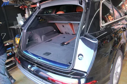 [아우디 Q7 45 TDI] JSR져스트 사운드부스터 엑티브 사운드 장착 디젤 엔진에서도 슈퍼카 배기음 가능 / 부산 기장군