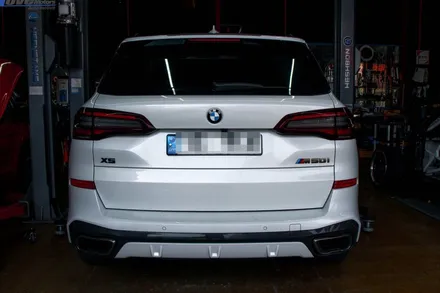 [BMW G05 X5 M50i] ARP 가변 듀얼 배기 장착 헬리컬 가변 밸브  순정 전자식 가변배기 이식 / 부산 기장군