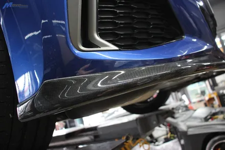 [BMW G20 M340i 투어링] 카본 프론트립 / 사이드립 립댐 장착 / 부산 기장군