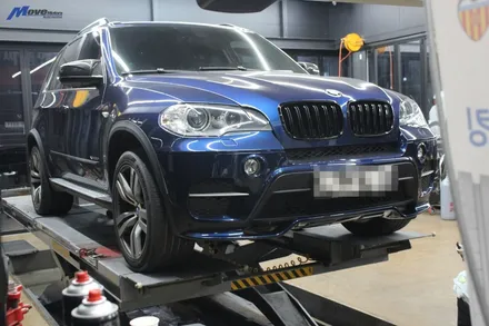 [BMW E70 X5] 프론트, 리어 립댐 장착 / 부산 기장군