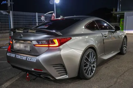 [렉서스 RC350] 번웨이 유니버셜 타입  U-VRS GT 스포일러 장착 / 부산 기장군