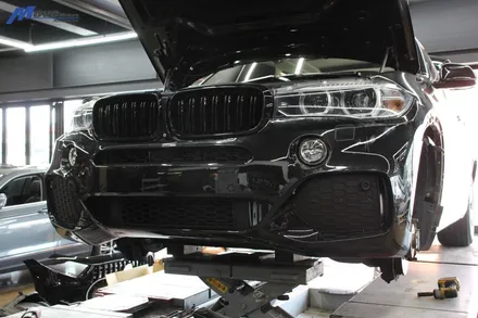 [BMW X5 F15] M패키지 스타일 바디킷 튜닝 / 오버휀다 스타일 / 부산 BMW 수입차 풀 바디킷 장착점 무브모터스 / 부산 기장군