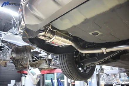 [기아 K5 DL3 1.6터보] AMG 스타일 사각팁 + JSR 퍼포먼스 커스텀 캣백 듀얼 가변배기 토콘 BOV 블로우 오프 밸브 튜닝 / 부산 기장군