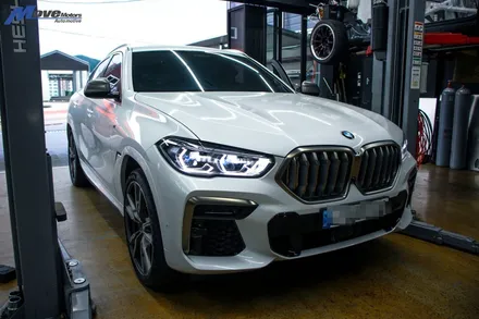 [BMW X6 M50i] 순정 가변 시스템을 그대로 이식하는 커스텀 듀얼 가변 배기 튜닝 배기 구조변경 / 부산 기장군