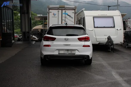 [현대 i30 1.6T] JSR퍼포먼스 캣백 가변배기 튜닝 / 부산 가변배기튜닝샵 무브모터스 / 부산 기장군