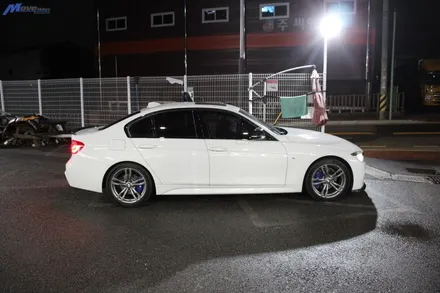 [BMW F30 3시리즈] 카본 프론트립 장착 / 부산 기장군