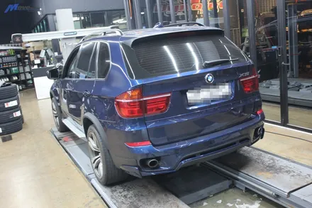 [BMW E70 X5] 프론트, 리어 립댐 장착 / 부산 기장군