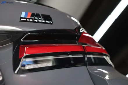 [BMW F90 M5 컴페티션] 3D 타입 카본 리어 디퓨져 + 컴페티션 타입 카본 스포일러 + 스플리터 + JSR퍼포먼스 카본 배기팁 + 카본 휀다 가니쉬 장착 무브모터스 / 부산 기장군