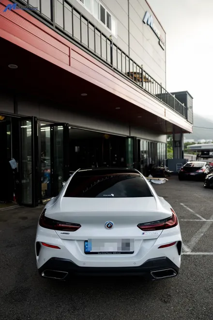 [BMW G16 M850i 그란 쿠페] ARP 가변 듀얼 머플러 장착 V8 트윈터보 배기음 / 부산 기장군