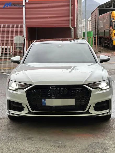 [아우디 C8 A6] RS6룩 프론트 그릴 안개등 커버 장착 / 부산 기장군