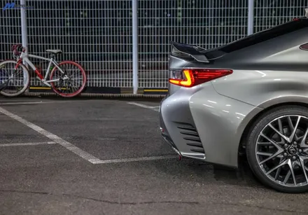 [렉서스 RC350] 번웨이 유니버셜 타입  U-VRS GT 스포일러 장착 / 부산 기장군