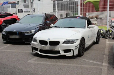 [BMW Z4] 사일룬 타이어 265 / 35 / 18 인치 R01 하이그립 타이어 장착 부산 자동차 휠 타이어 교체 무브모터스 / 부산 기장군