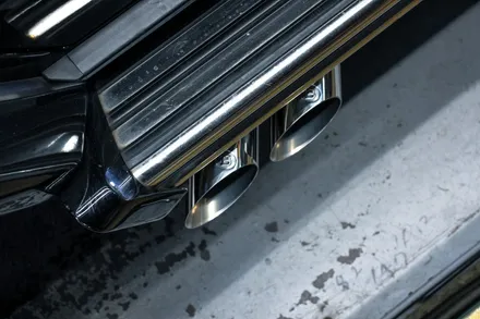 [벤츠 지바겐 G63 AMG] 커스텀 듀얼 배기 튜닝 / 브라부스 스타일의 사이드 배기튜닝 부산 수입차 튜닝 무브모터스 / 부산 기장군
