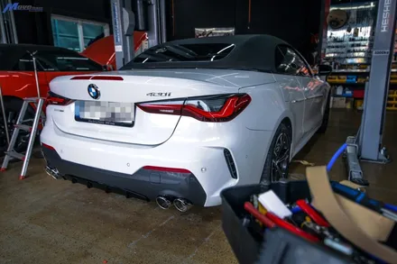 [BMW G23 4시리즈 420i 컨버터블] ARP 가변 배기 튜닝 / 부산 기장군