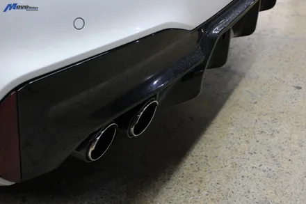[BMW G30 540i] ARP 전자식 가변배기 + JSR퍼포먼스 카본 듀얼 머플러팁 / 부산 기장군
