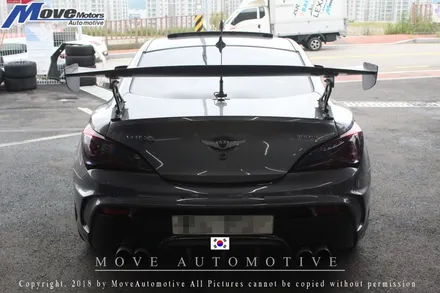 [제네시스 쿠페 380GT M&S 리어댐 튜닝]/부산 젠쿱 튜닝샵/제네시스 쿠페 바디킷/M&S디퓨져/부산 BK매니아 협력업체/울산+경남+부산 튜닝샵/보험처리/판금,도색/사고차수리 / 부산 기장군