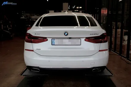 [BMW 6GT 640d] 원형팁에서 M팩 순정 사각팁 이식 / 부산 기장군