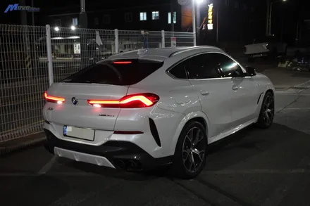 [BMW G06 X6 30d] 무광 카본 원형 듀얼 머플러팁 / 부산 기장군