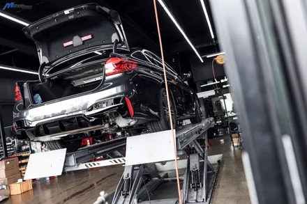 [BMW G30 530i] 아우라에스 ARP 가변 배기 + M5리어 디퓨져  +JSR카본 배기팁 / 부산 가변배기튜닝 / 자동차튜닝샵 / 부산 APR배기 장착 / 수입차 튜닝샵 / 부산 기장군
