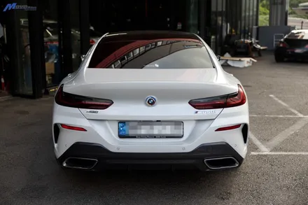 [BMW G16 M850i 그란 쿠페] ARP 가변 듀얼 머플러 장착 V8 트윈터보 배기음 / 부산 기장군