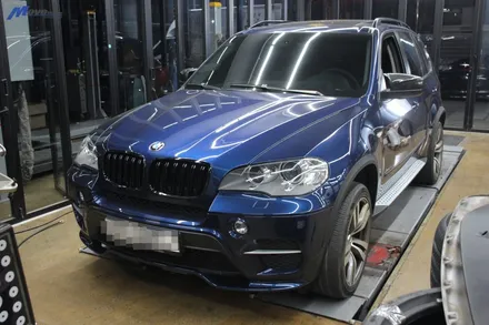[BMW E70 X5] 프론트, 리어 립댐 장착 / 부산 기장군