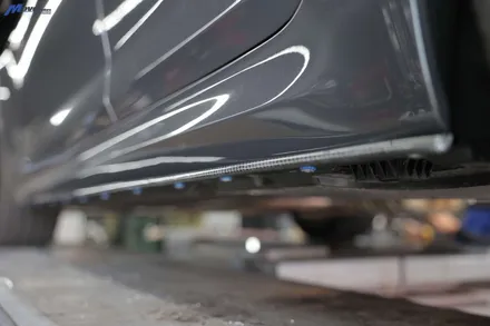 [BMW F90 M5 컴페티션] 3D 타입 카본 리어 디퓨져 + 컴페티션 타입 카본 스포일러 + 스플리터 + JSR퍼포먼스 카본 배기팁 + 카본 휀다 가니쉬 장착 무브모터스 / 부산 기장군