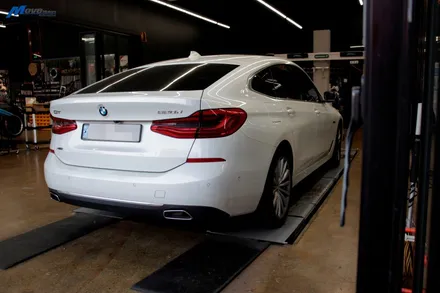 [BMW 6GT 640d] 원형팁에서 M팩 순정 사각팁 이식 / 부산 기장군