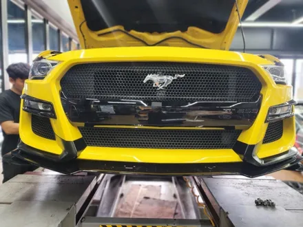 [포드 머스탱 2.3 에코 부스트] 쉘비 GT500 룩 바디킷 + 가변배기 튜닝 / 부산 기장군