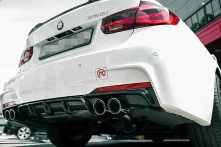 [BMW F30 330i] 아우라에스 ARP 가변 듀얼 배기튜닝 / 부산 BMW ARP 가변 머플러 배기 장착 전문점 무브모터스 / 부산 기장군
