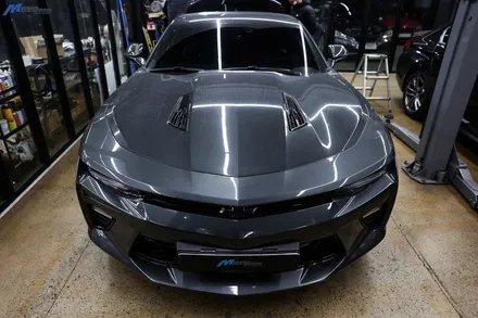 [쉐보레 카마로SS] 검은 호랑이 (Black Tiger) 가변배기 튜닝 V8 자연흡기 6200CC 머슬카 배기음 / 부산 기장군
