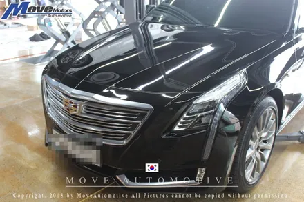[캐딜락 CT6]JSR 퍼포먼스 카본팁 장착/부산배기튜닝/캐딜락 머플러팁/드레스업/수입차 배기튜닝/부산 자동차 튜닝샵/CT6 배기튜닝/부산 국산차 수입차 튜닝샵/무브모터스 / 부산 기장군