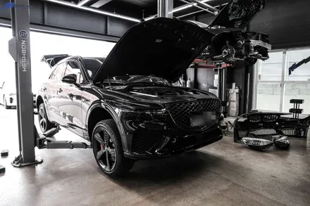 [제네시스 GV70 3.5T] JSR퍼포먼스 듀얼 엔드(엑슬백)가변 배기튜닝 / 부산 경남 배기 구조변경 대행 / 국산차 수입차 정비 튜닝 무브모터스 / 부산 기장군