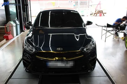 [기아 K3 GT] i30 카본 리어 스포일러 이식 장착 / 부산 울산 양산 카본 파츠 장착점 무브모터스 / 부산 기장군