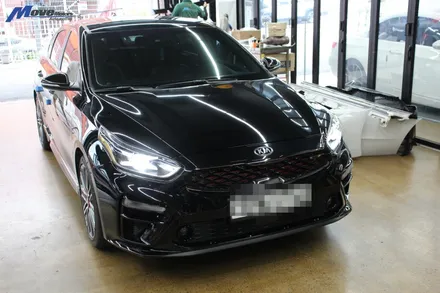 [기아 K3 GT 마쯔다 리어 스포일러] 부산 K3 리어 스포일러 장착점 마쯔다 스포일러 튜닝 / 부산 K3GT 튜닝 무브모터스 / 부산 기장군