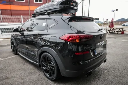 [현대 투싼TL] RSW 멜빵 타입 GT 윙 / 부산 해치백 SUV GT 스포일러 / 부산 자동차 GT윙 장착점 무브모터스 / 부산 기장군