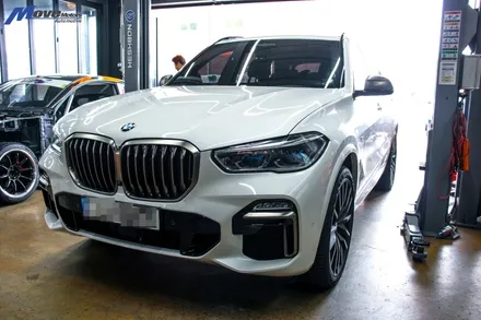 [BMW G05 X5 M50i] ARP 가변 듀얼 배기 장착 헬리컬 가변 밸브  순정 전자식 가변배기 이식 / 부산 기장군