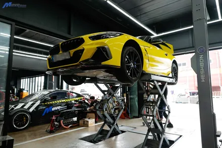 [BMW G29 Z4 M40i] ARP 가변 듀얼 머플러 타원형 실버팁 장착 / 부산 기장군