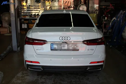 [아우디 A6 TDI] S6 룩 듀얼 디퓨져 장착 / 부산 기장군