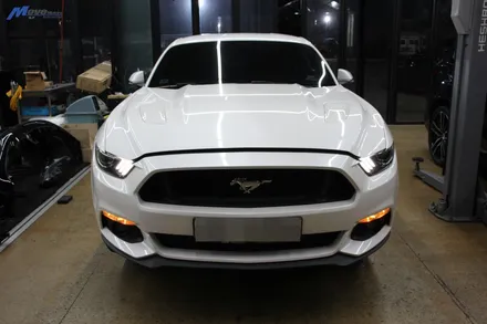 [포드 머스탱 GT 5.0] 쉘비 GT500 프론트 범퍼 개조 / 포드 / 머스탱 / 부산 기장군