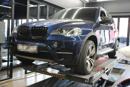 [BMW E70 X5] 프론트, 리어 립댐 장착 / 부산 기장군