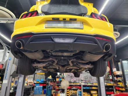 [포드 머스탱 2.3 에코 부스트] 쉘비 GT500 룩 바디킷 + 가변배기 튜닝 / 부산 기장군