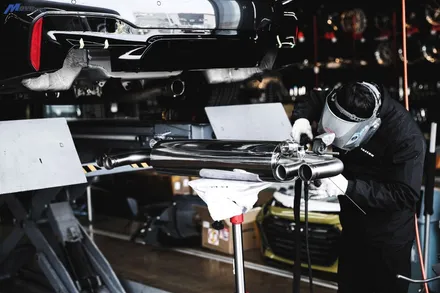 [BMW G30 530i] 아우라에스 ARP 가변 배기 + M5리어 디퓨져  +JSR카본 배기팁 / 부산 가변배기튜닝 / 자동차튜닝샵 / 부산 APR배기 장착 / 수입차 튜닝샵 / 부산 기장군