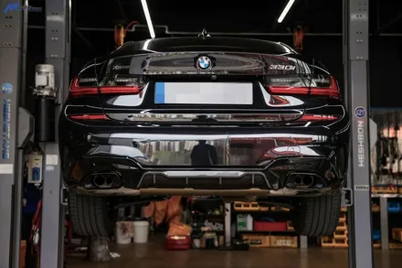 [BMW G20 330i] 아우라에스 ARP 듀얼 가변배기 장착 / 부산 ARP 가변배기 장착점 자동차 배기 구조변경 대행 무브모터스 / 부산 기장군