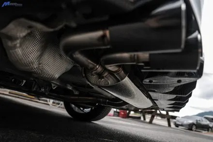 [BMW G30 530i LCi] 아우라에스 ARP 가변배기 튜닝 + M5 스타일 카본 디퓨져 + 카본 듀얼 머플러 튜닝 / 부산 ARP 가변배기 장착점 무브모터스 / 부산 기장군