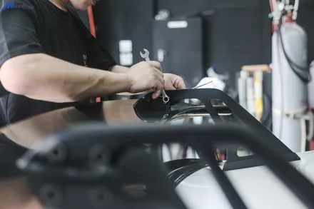 [BMW F87 M2] 에이드로 신제품 M2 전용 드라이 카본 스완넥 카본 GT윙 장착 / 부산 기장군