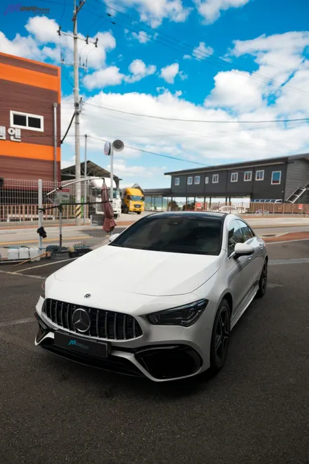 [벤츠 CLA250] CLA45s AMG 바디킷 개조 + 커스텀 가변 머플러 튜닝 / 부산 기장군