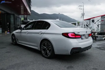 [BMW G30 M550i] 커스텀 가변 배기튜닝 + 팝콘 배기음 / 부산 기장군
